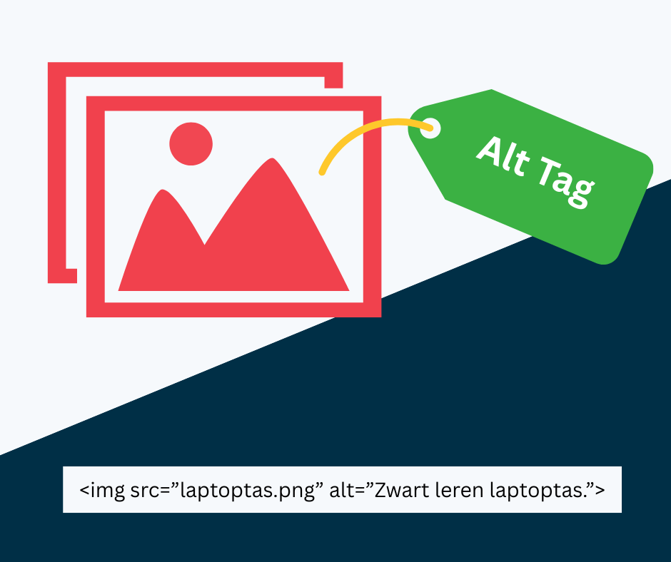 Alt tekst Alt-tekst voorbeeld bij een afbeelding.