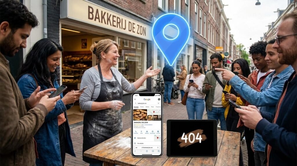 Als bedrijf zichtbaar zijn op Google zonder het hebben van een website.