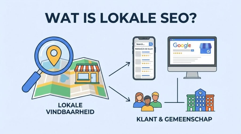 Wat is lokale SEO: uitleg en voorbeelden